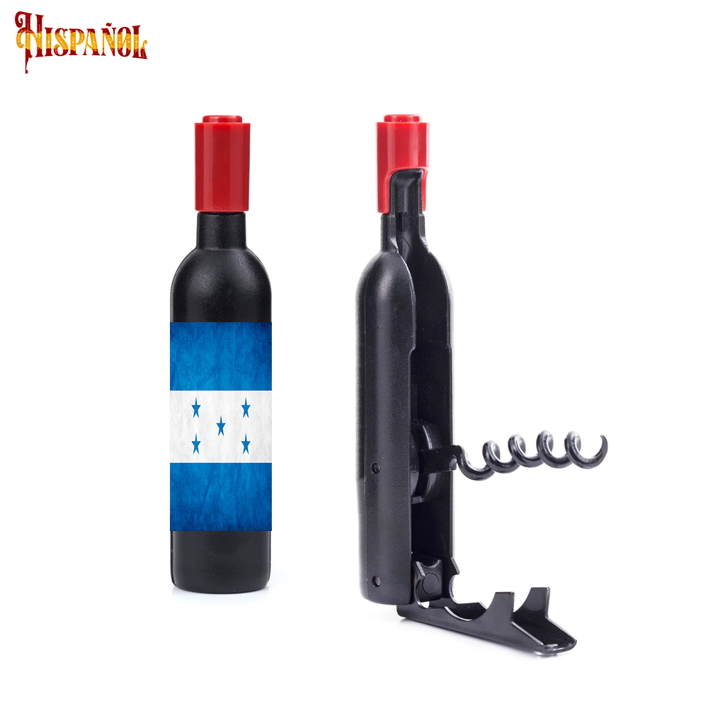 Sacacorchos Honduras - Bandera y Escudo Nacional