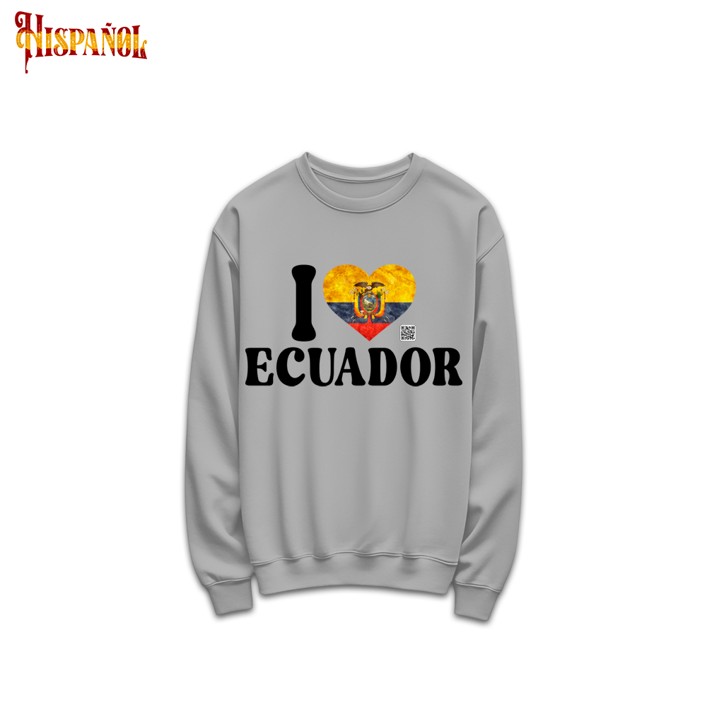 Sudadera sin Capucha Bandera Ecuador