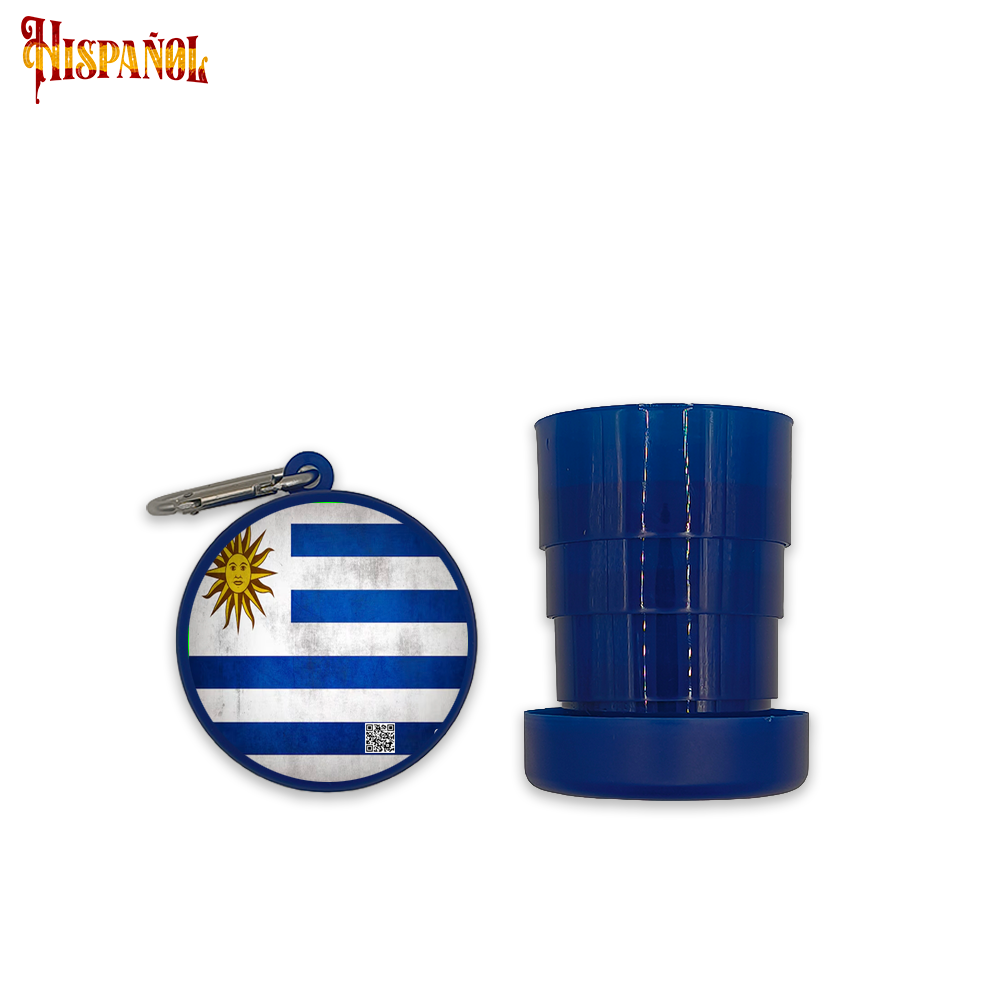 Vaso Portátil Uruguay - Bandera y Escudo Nacional