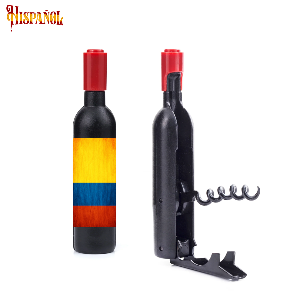 Sacacorchos Colombia - Bandera y Escudo Nacional