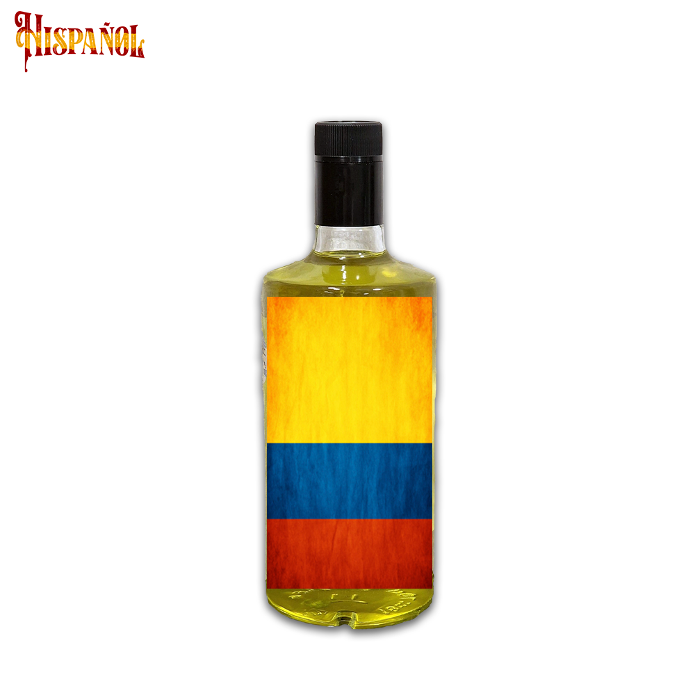 Licor de Hiervas Colombia - Bandera y Escudo Nacional
