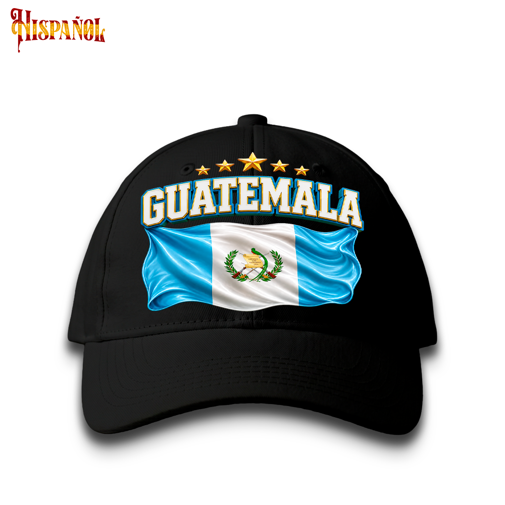 Gorra Guatemala - Bandera y Estrellas