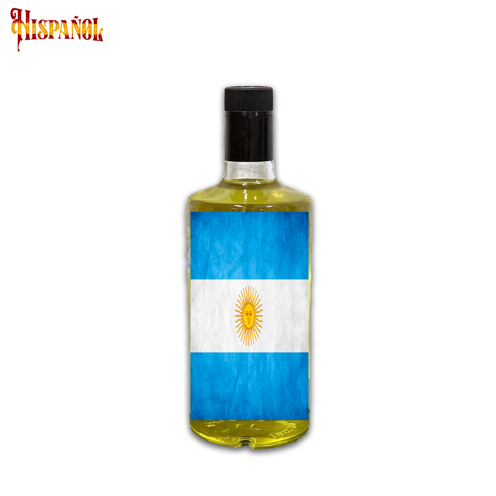 Licor de Hiervas Argentina - Bandera y Escudo Nacional