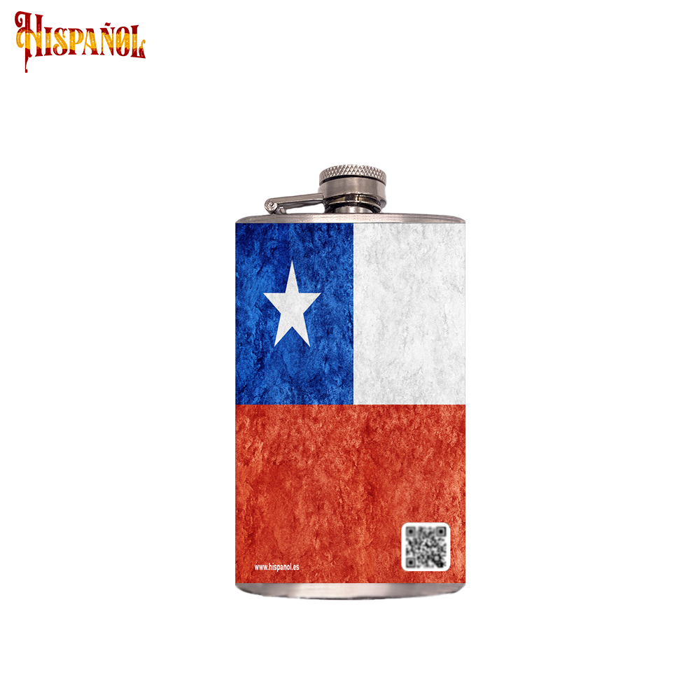 Petaca Chile - Bandera y Escudo Nacional