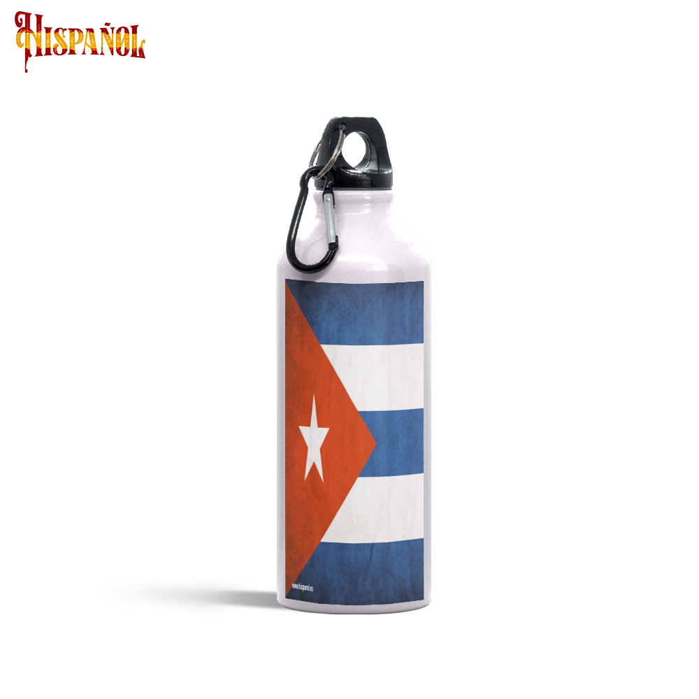 Cantimplora  Cuba - Bandera y Escudo Nacional