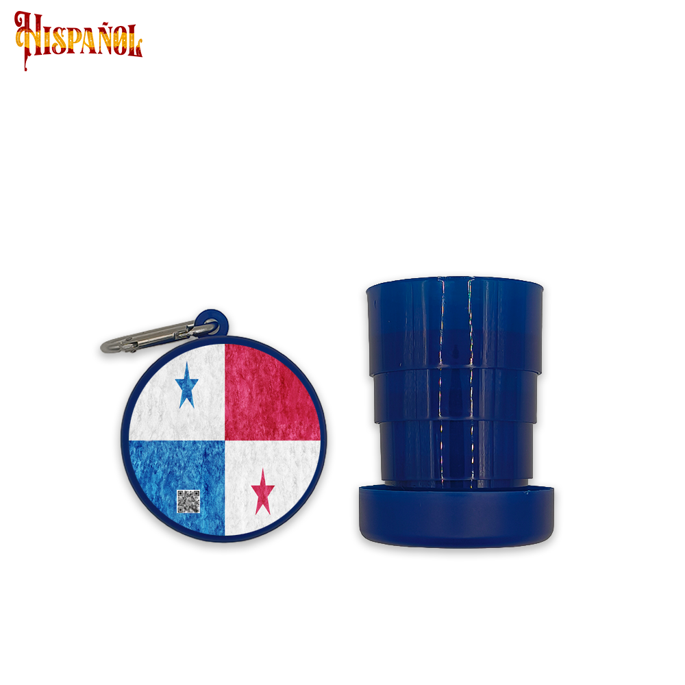Vaso Portátil Panamá - Bandera y Escudo Nacional