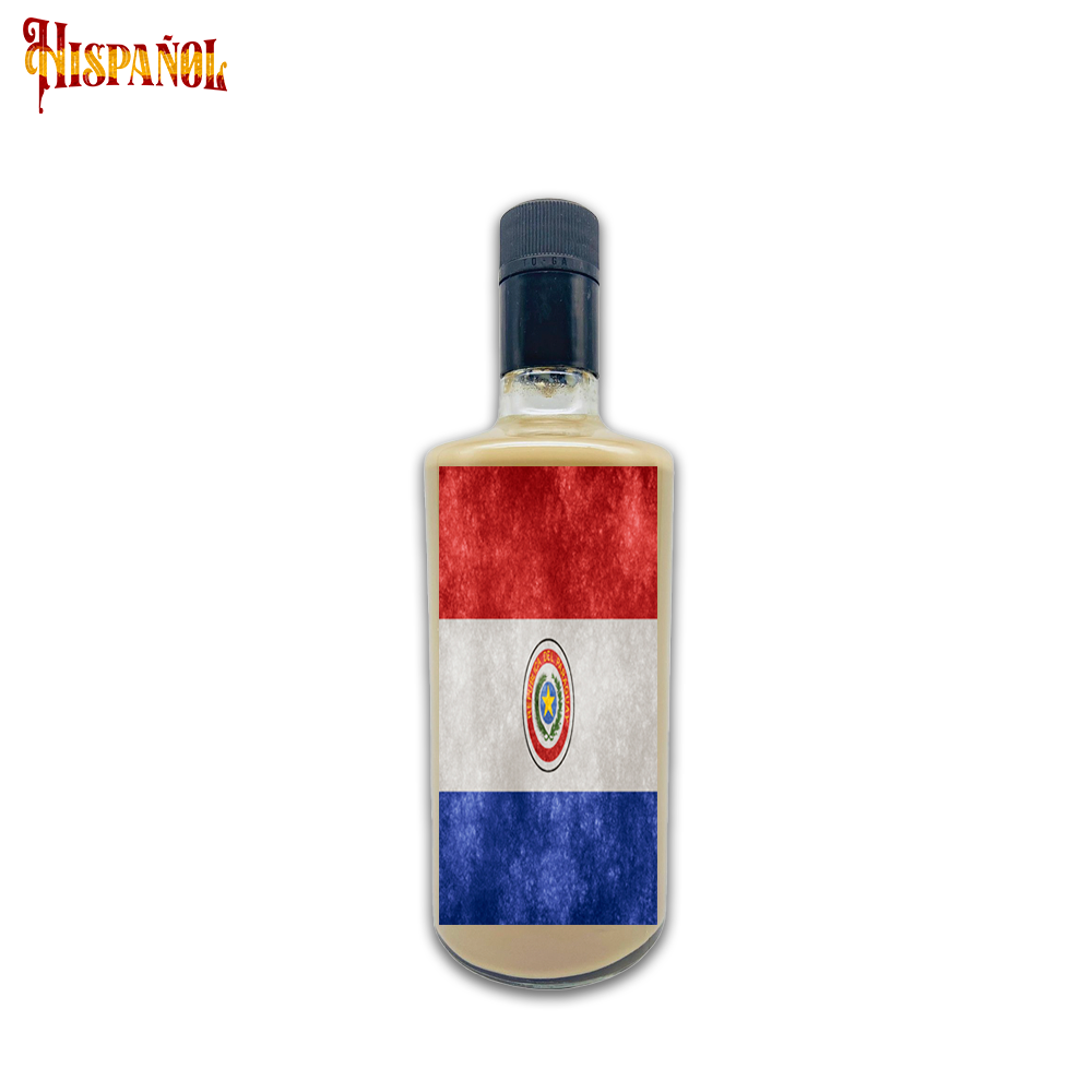 Licor Crema Paraguay - Bandera y Escudo Nacional