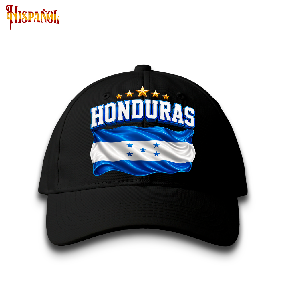 Gorra Honduras - Bandera y Estrellas