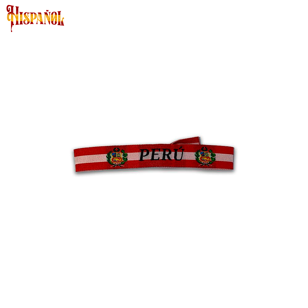 Pulsera Perú- Bandera y Escudo Nacional
