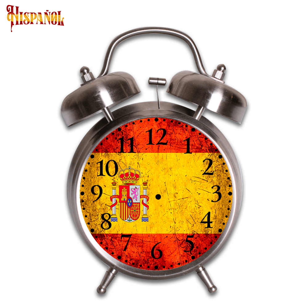 Reloj Despertador España - Bandera y Escudo Nacional