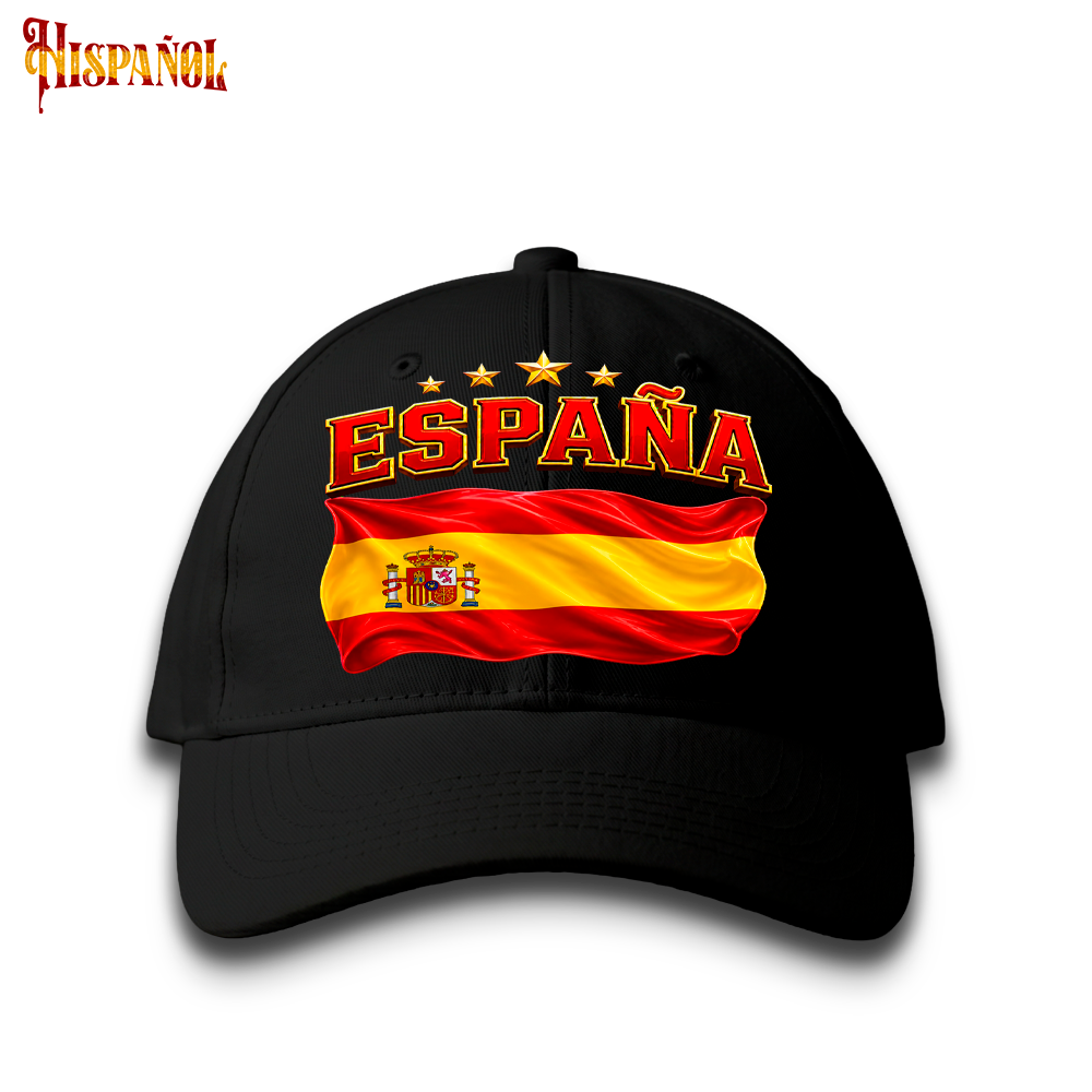 Gorra España - Bandera y Estrellas