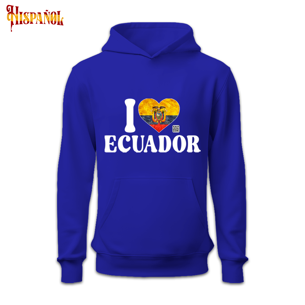 Sudadera con Capucha Bandera Ecuador