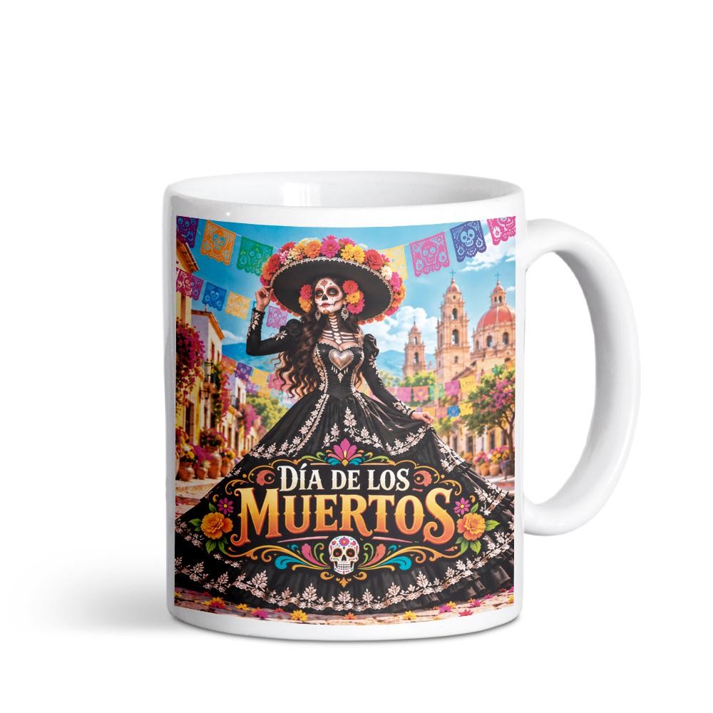 Taza Día de los Muertos – Catrina Mexicana