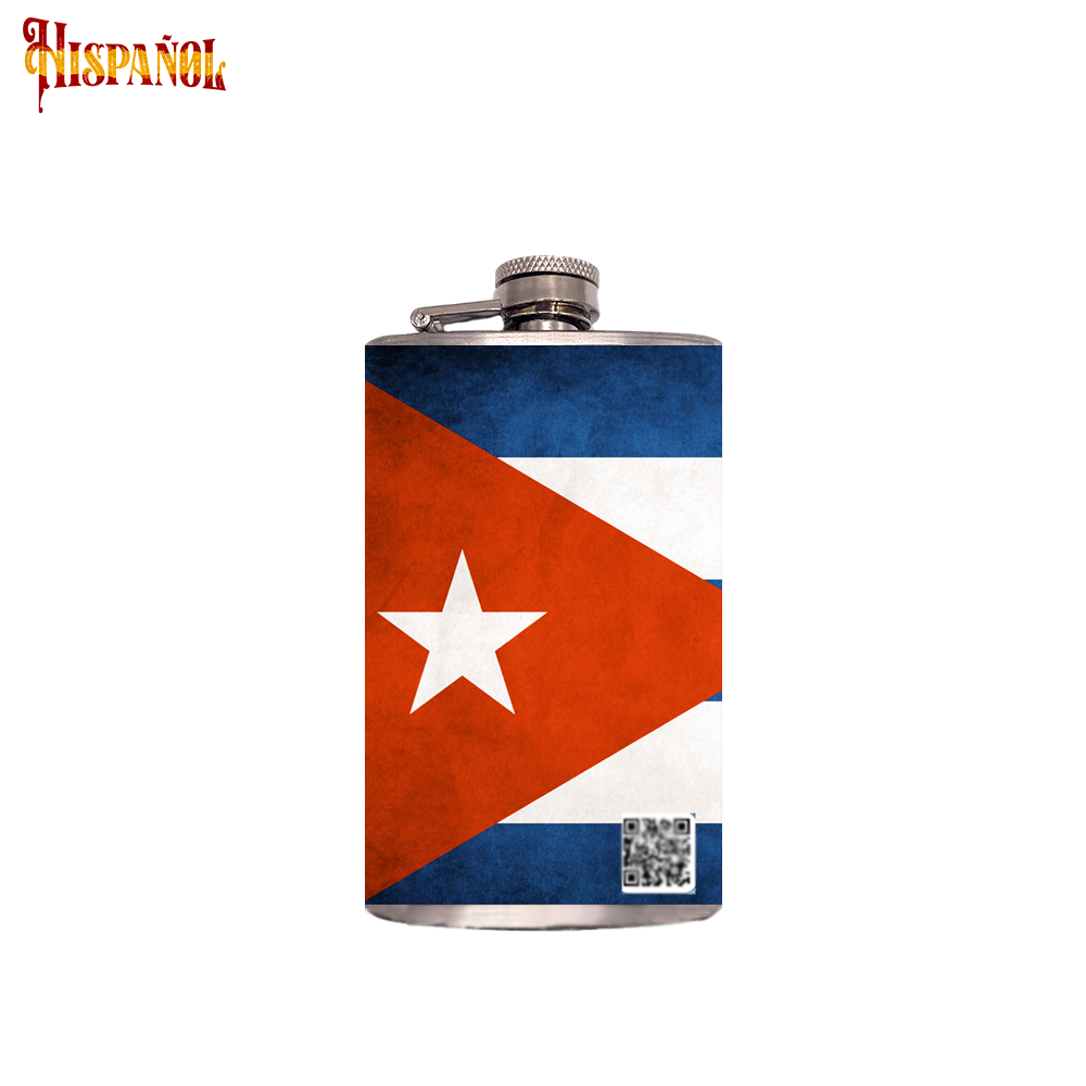 Petaca Cuba - Bandera y Escudo Nacional