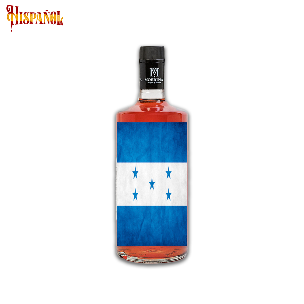 Pacharán Honduras - Bandera y Escudo Nacional