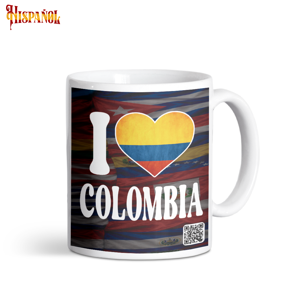 Taza I Love Colombia