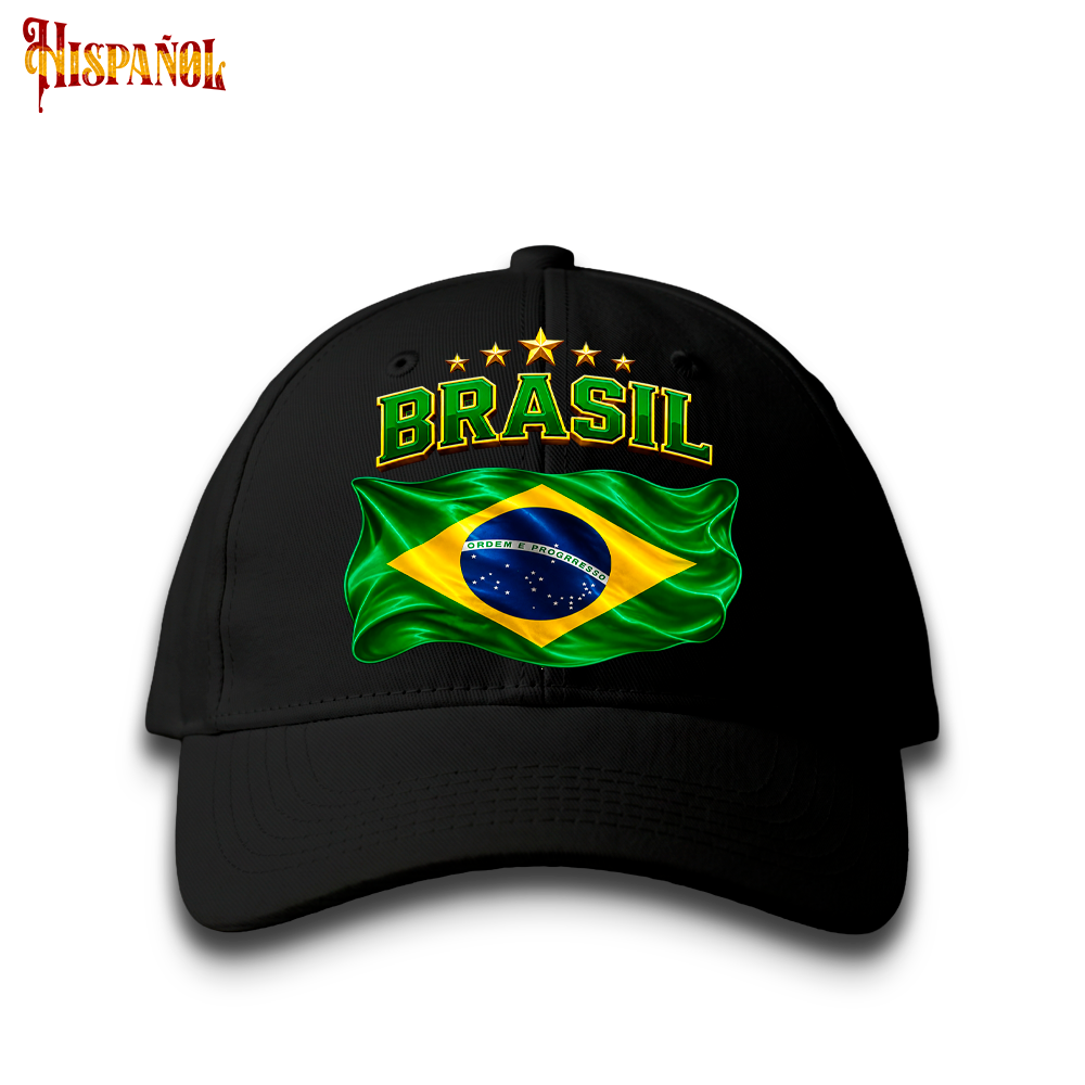 Gorra Brasil - Bandera y Estrellas