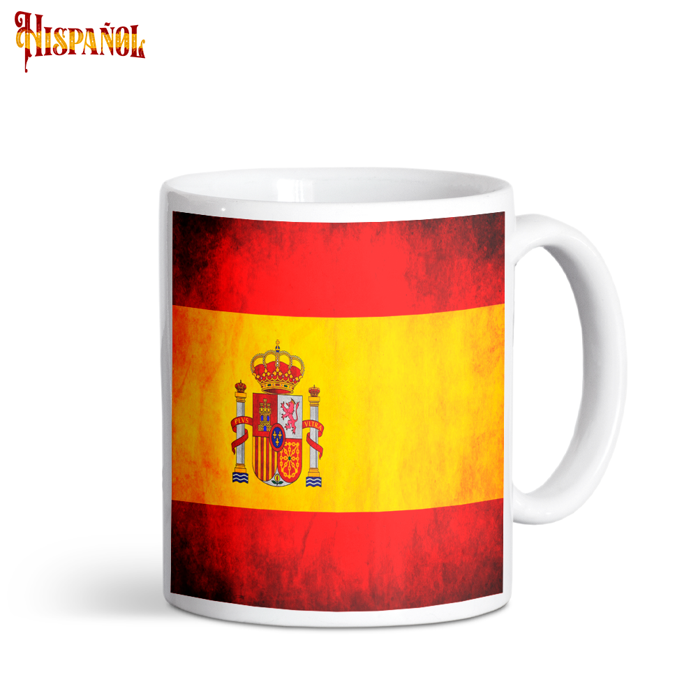 Taza España - Bandera y Escudo Nacional