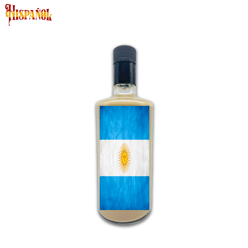 Licor Crema Argentina - Bandera y Escudo Nacional