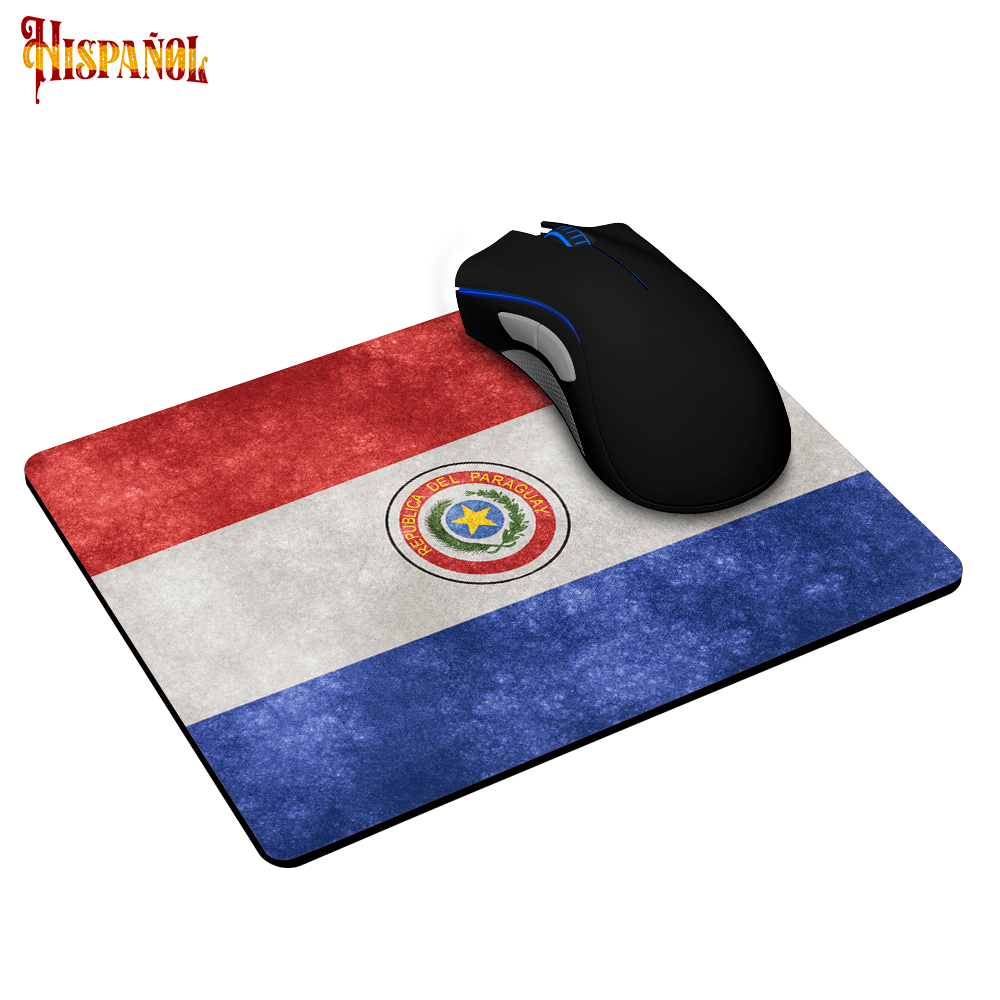 Alfombrilla Paraguay - Bandera y Escudo Nacional