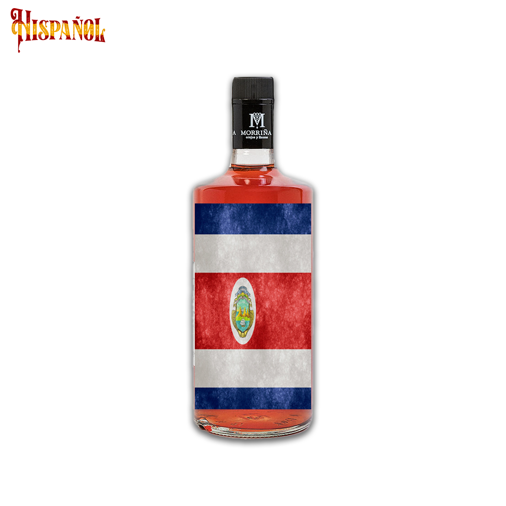 Pacharán Costa Rica - Bandera y Escudo Nacional