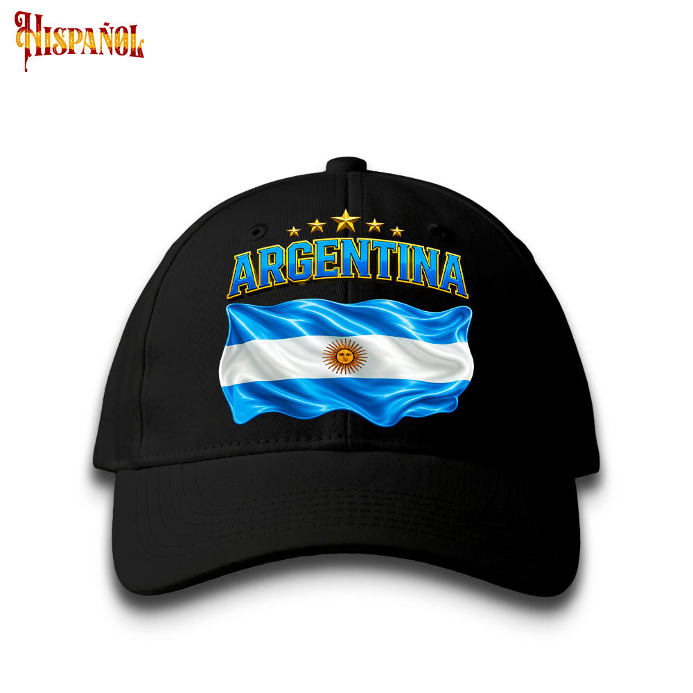 Gorra Argentina - Bandera y Estrellas
