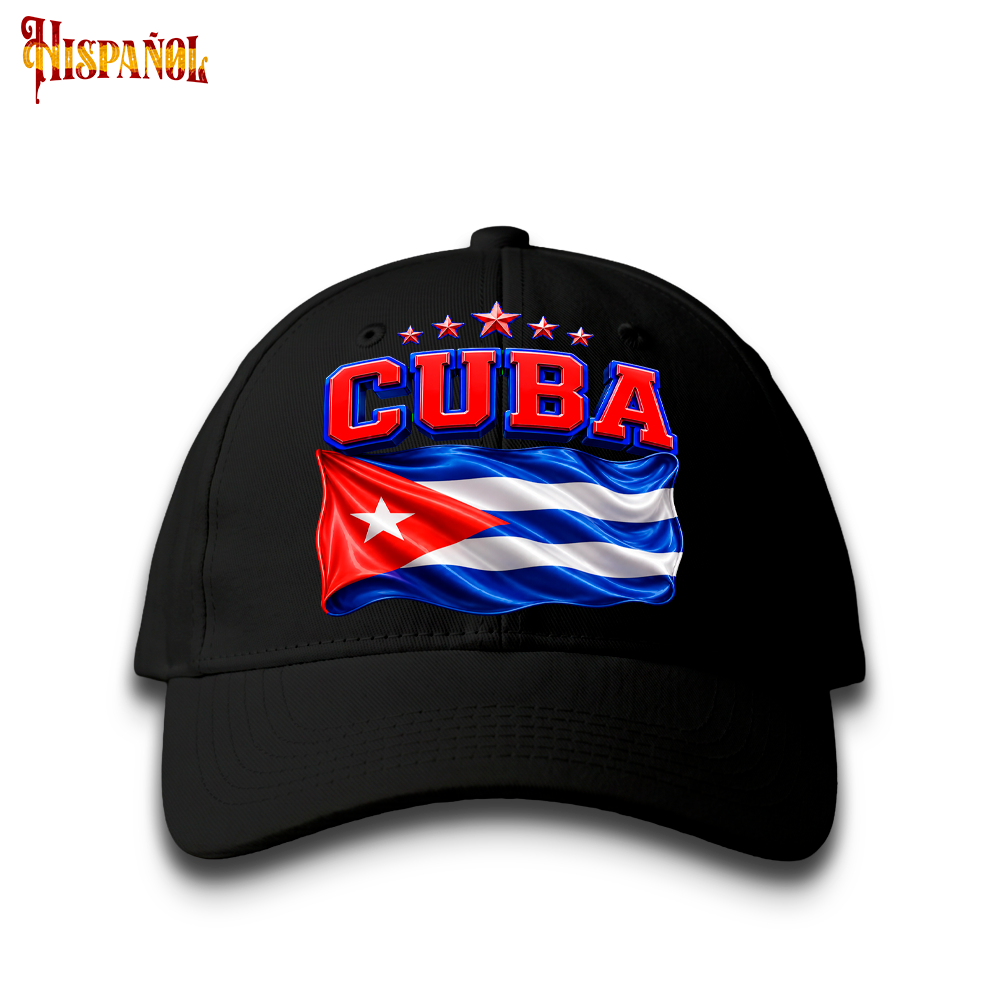 Gorra Cuba - Bandera y Estrellas