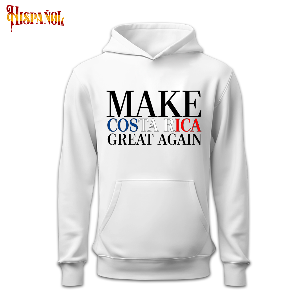 Sudadera con Capucha Make Costa Rica Great Again