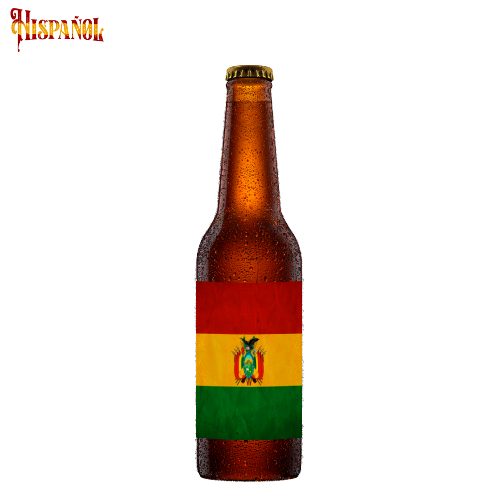 Cerveza Bolivia - Bandera y Escudo Nacional