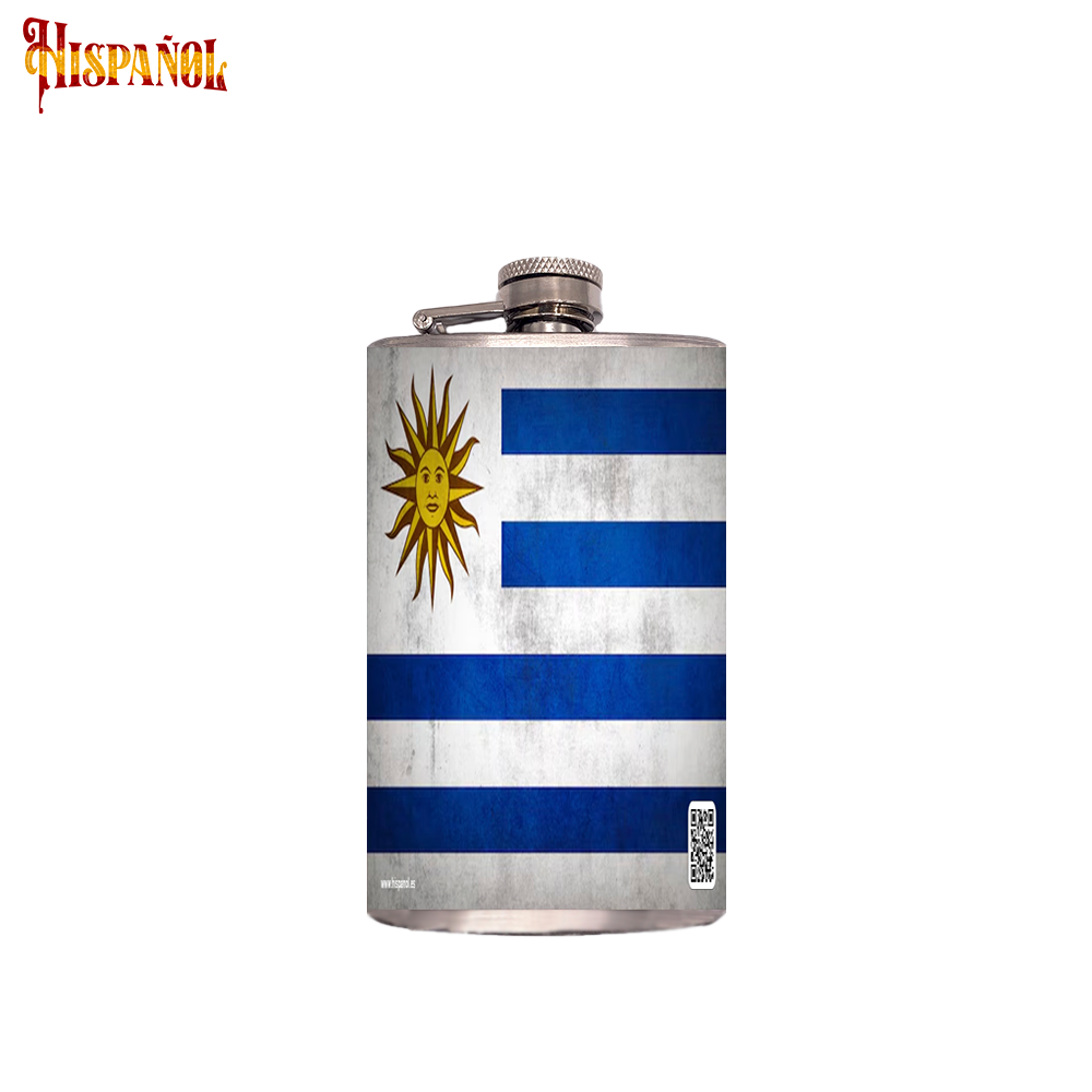 Petaca Uruguay - Bandera y Escudo Nacional