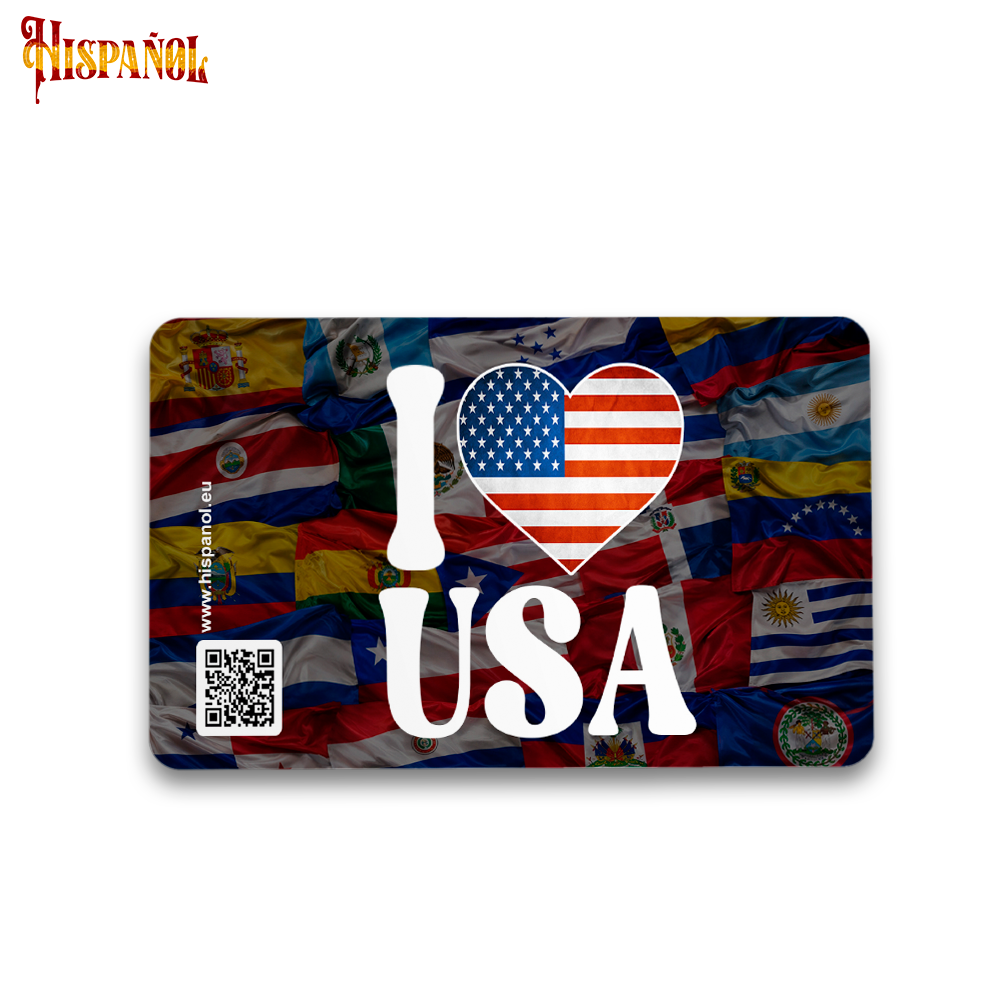 Imán I Love Estados Unidos