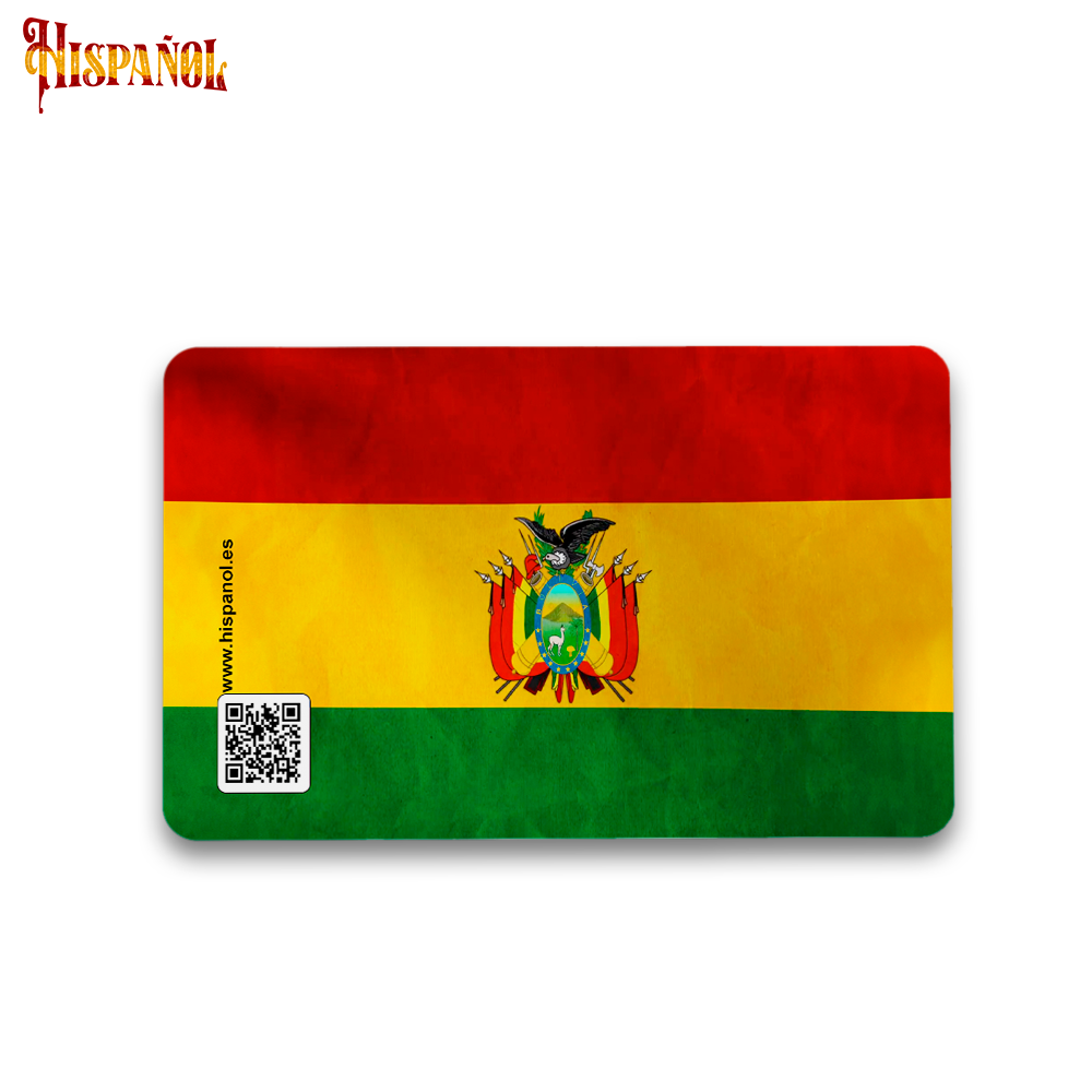 Imán Bolivia - Bandera y Escudo Nacional