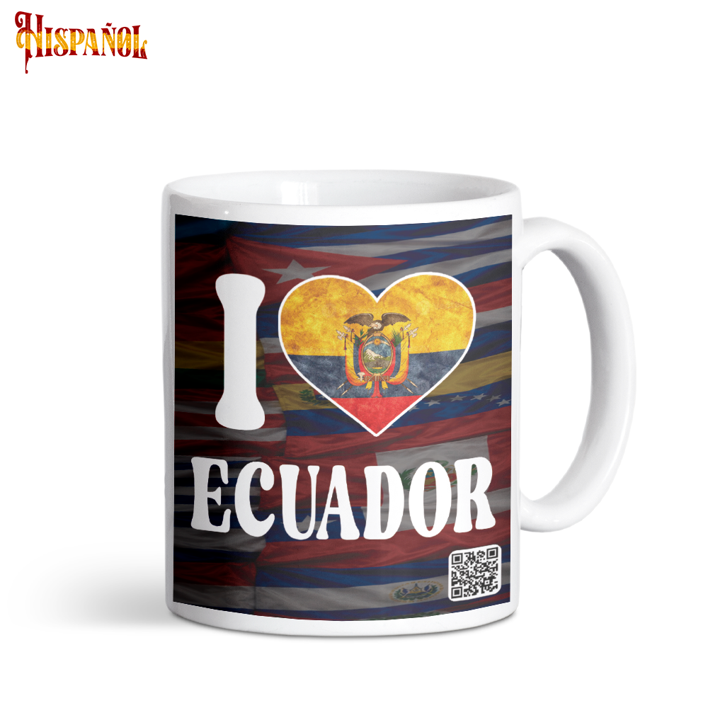 Taza I Love Ecuador