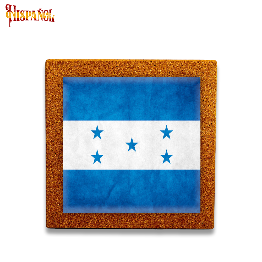 Baldosa Honduras - Bandera y Escudo Nacional