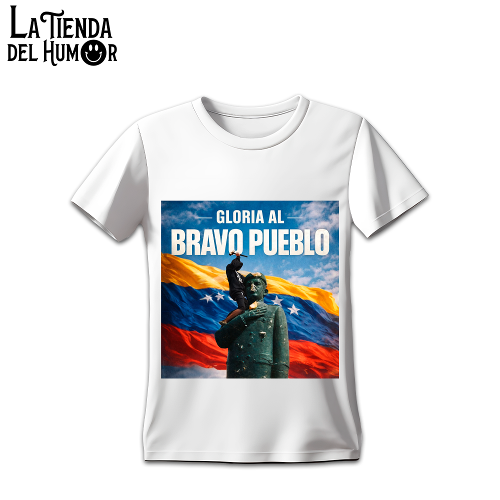 Camiseta Maduro Gloria al Bravo Pueblo - Venezuela