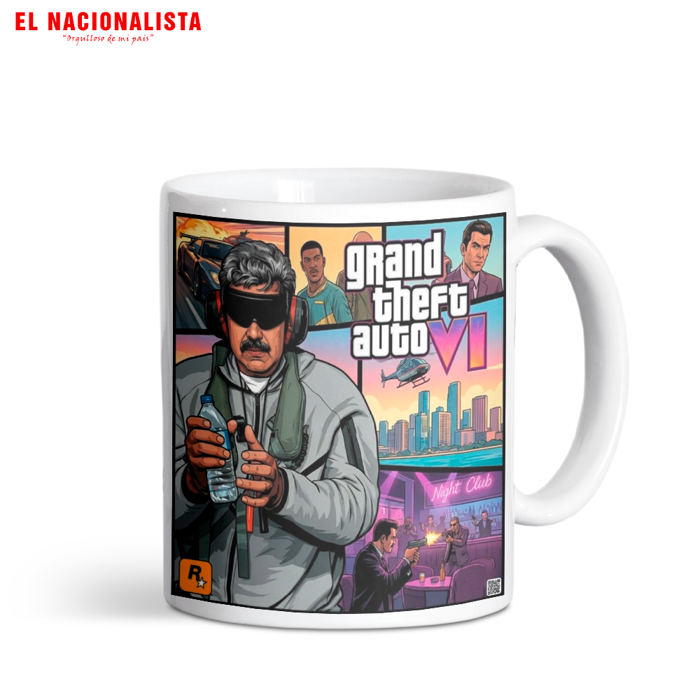 Taza Maduro GTA Venezuela - Grand Theft Auto Edition