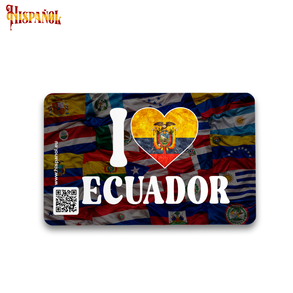 Imán I Love Ecuador