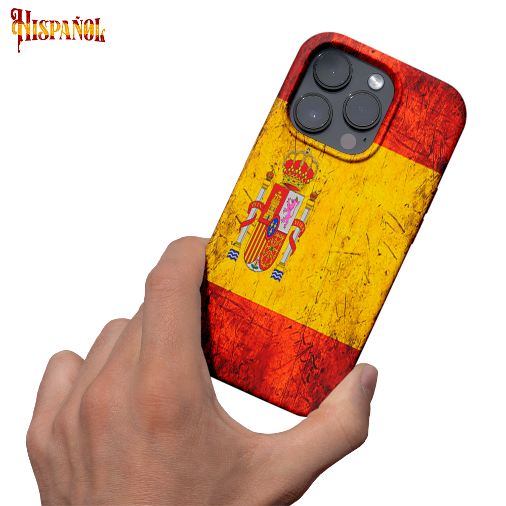 Funda Móvil España - Bandera y Escudo Nacional