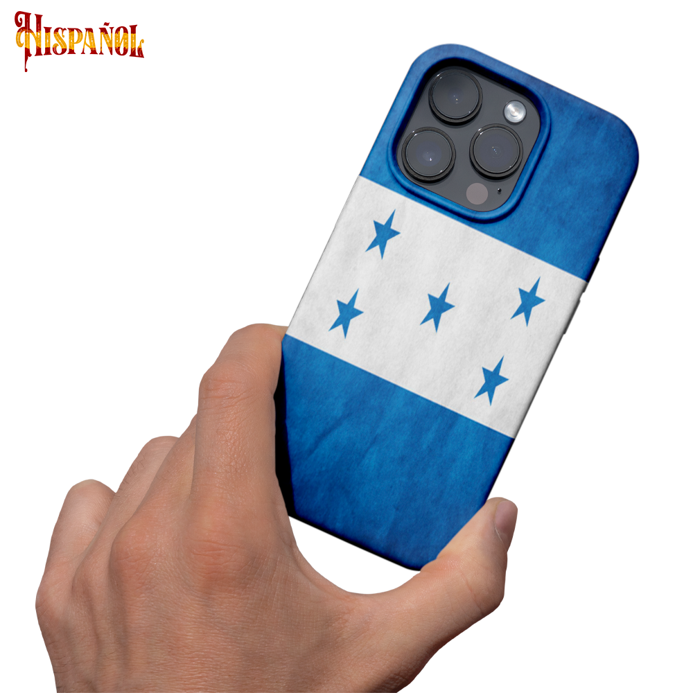 Funda Móvil Honduras - Bandera y Escudo Nacional