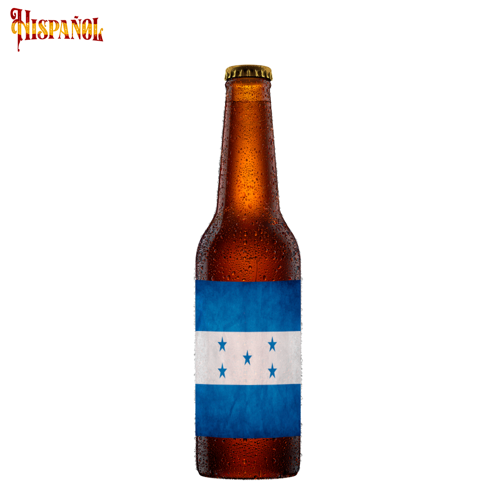 Cerveza Honduras - Bandera y Escudo Nacional
