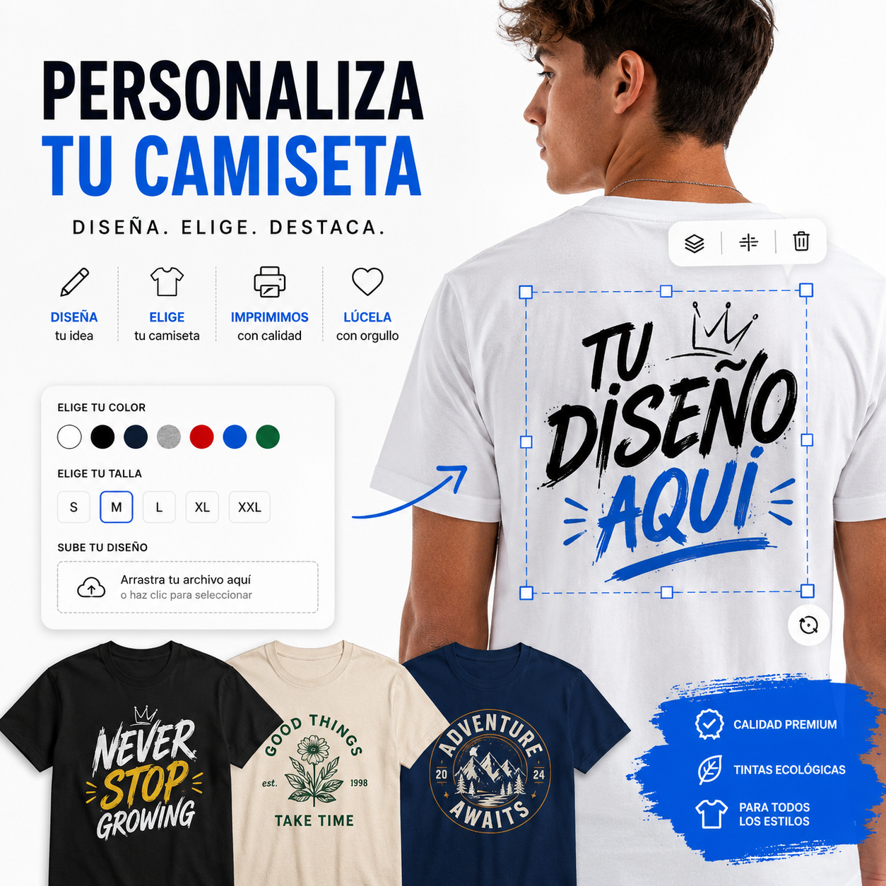 Camiseta Personalizable