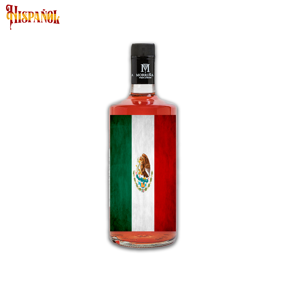 Pacharán México - Bandera y Escudo Nacional