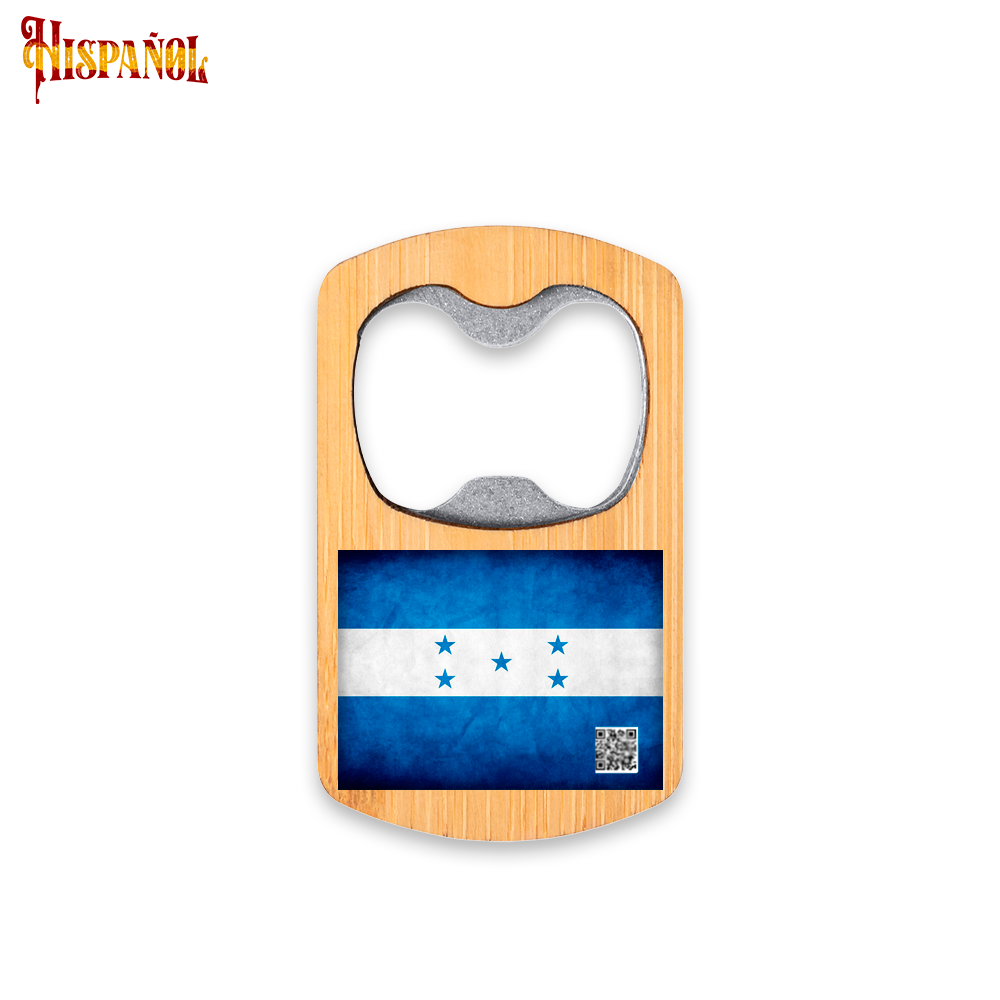 Abridor de Botellas Honduras - Bandera y Escudo Nacional