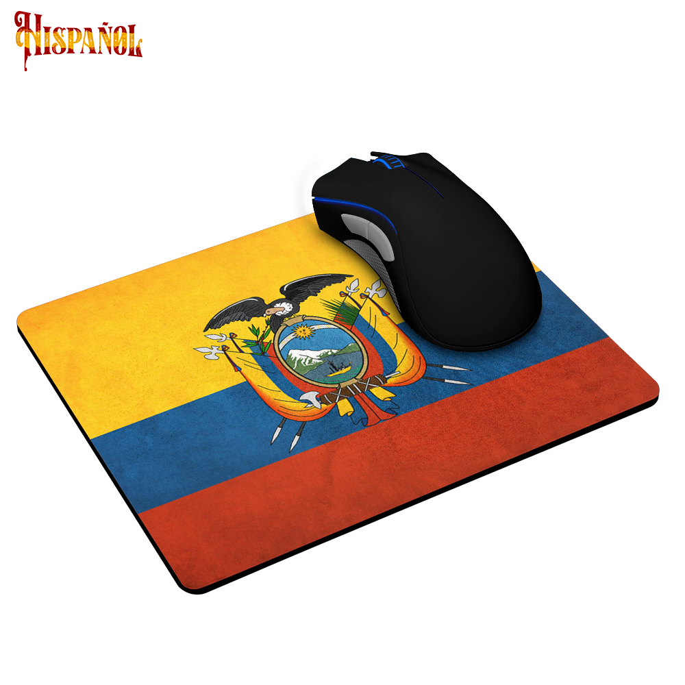 Alfombrilla Ecuador - Bandera y Escudo Nacional