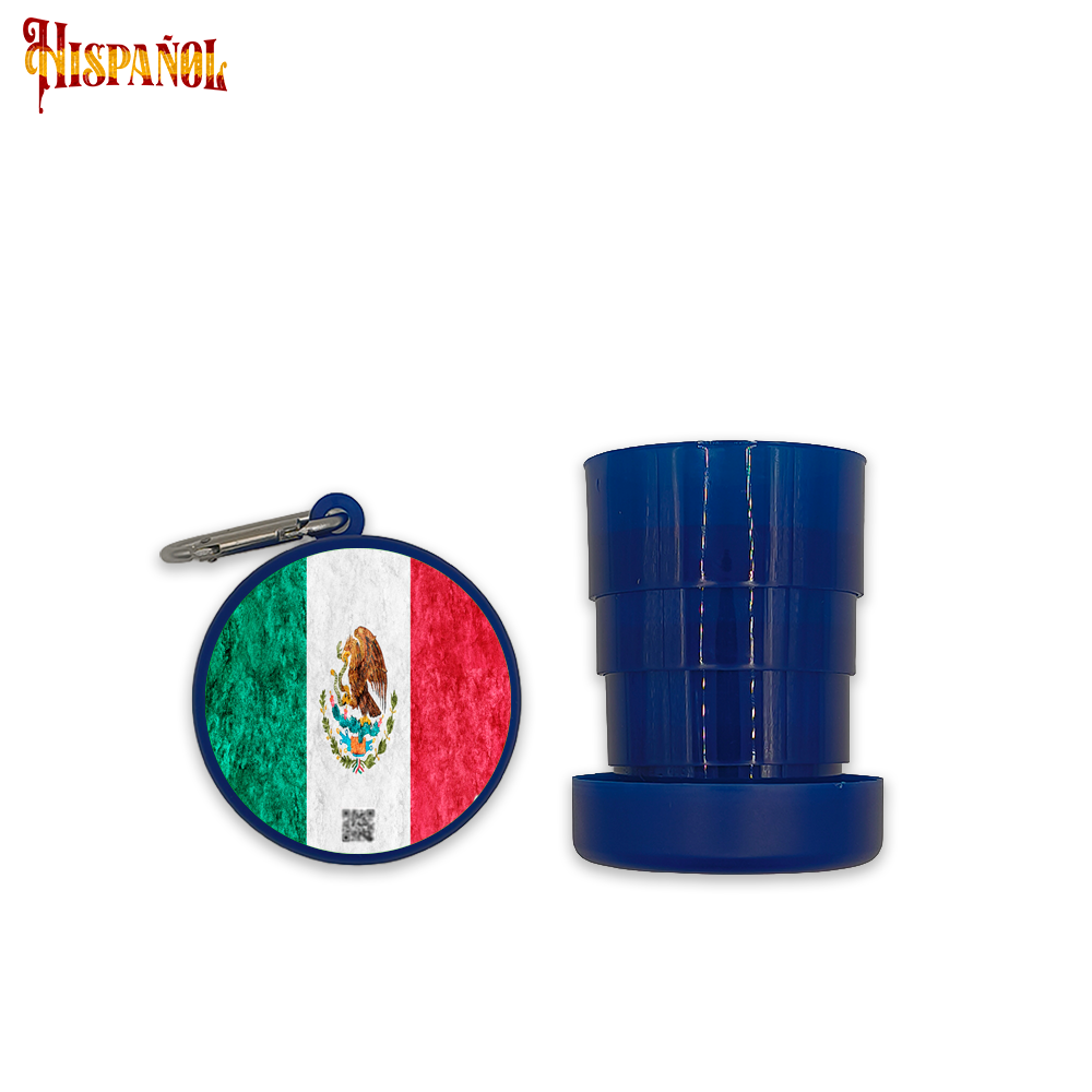Vaso Portátil México - Bandera y Escudo Nacional
