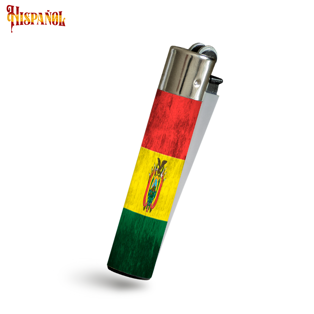 Mechero Bolivia - Bandera y Escudo Nacional