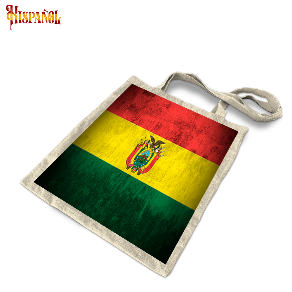 Bolsa Bolivia - Bandera y Escudo Nacional