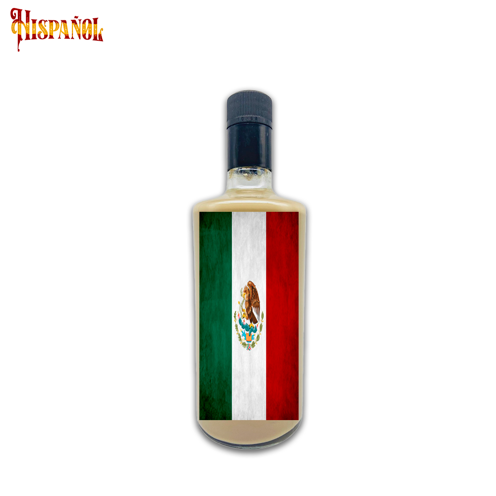 Licor Crema México - Bandera y Escudo Nacional