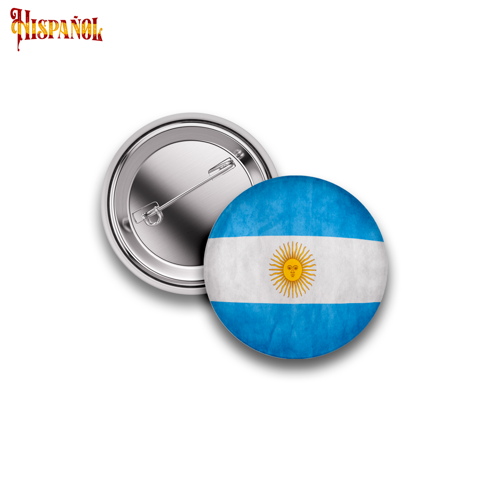 Pin Argentina - Bandera y Escudo Nacional