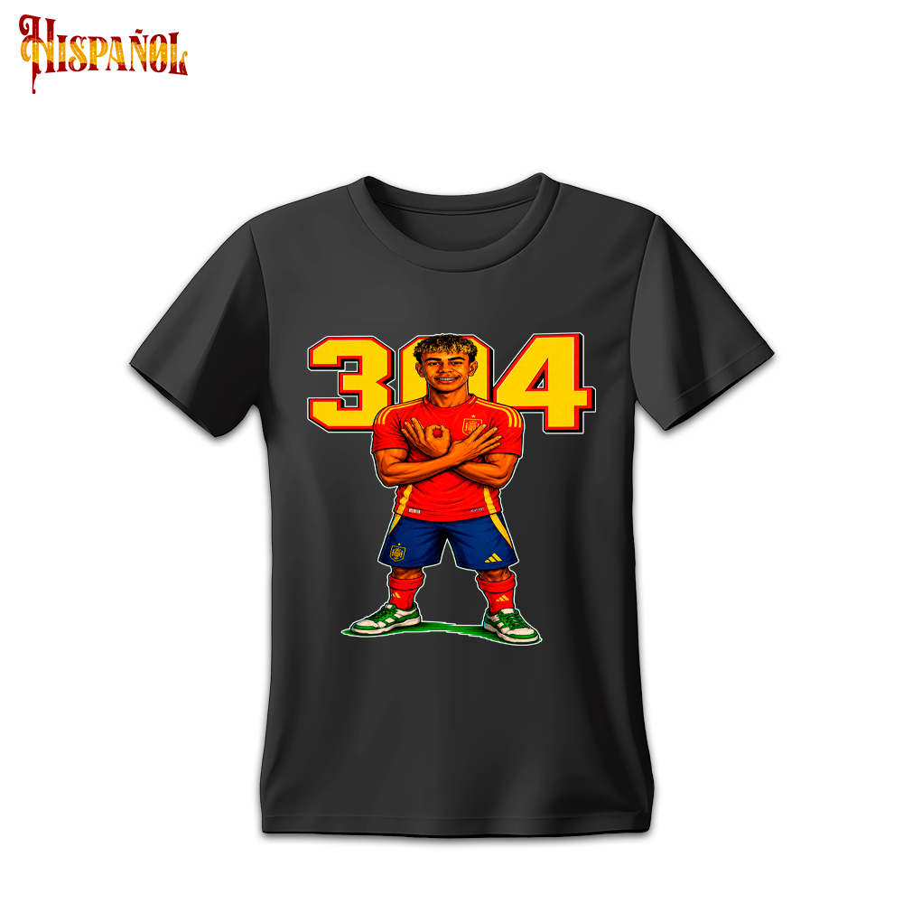 Camiseta Joven Crack del Fútbol Español - 304